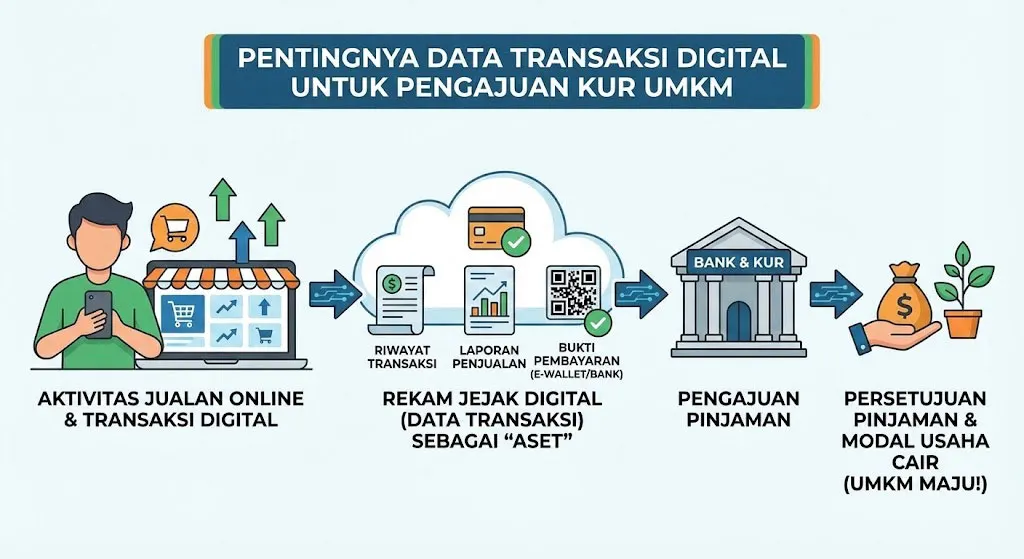 Data Transaksi Penting untuk Pengajuan KUR Pinjaman UMKM