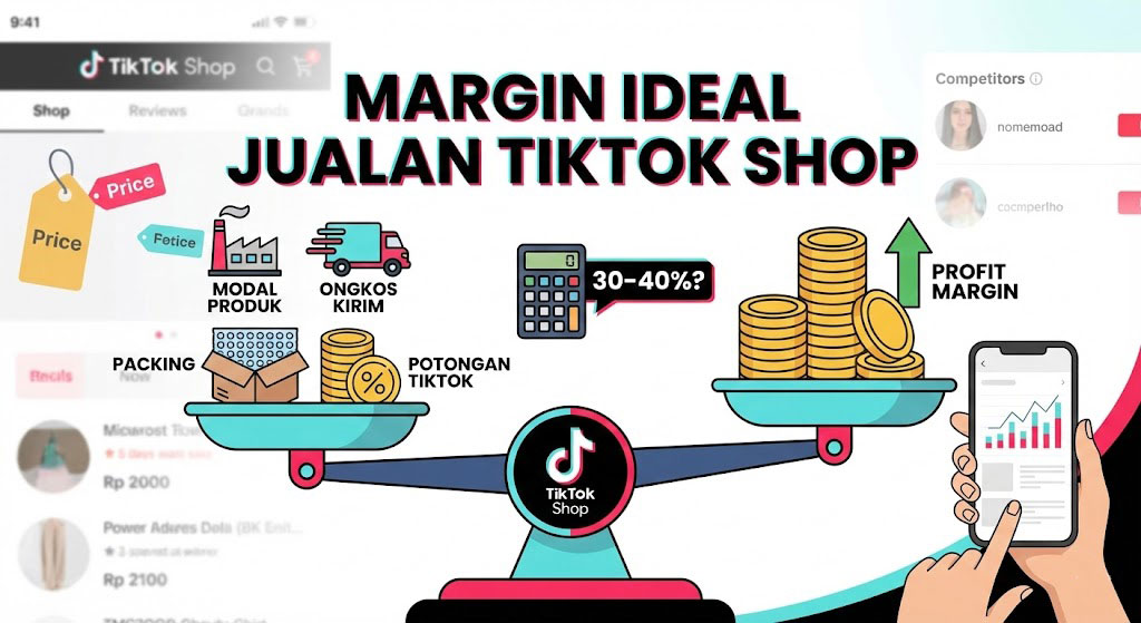 Berapa Margin Ideal untuk Jualan di TikTok Shop Agar Profit