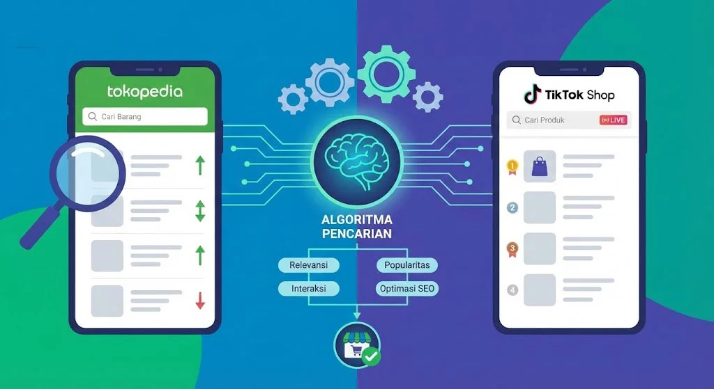 Memahami Algoritma Pencarian Produk Tokopedia dan TikTok Shop