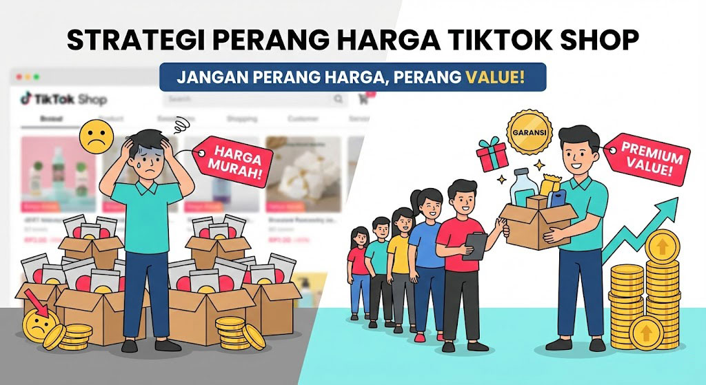 Strategi Menghadapi Perang Harga di TikTok Shop Tanpa Rugi