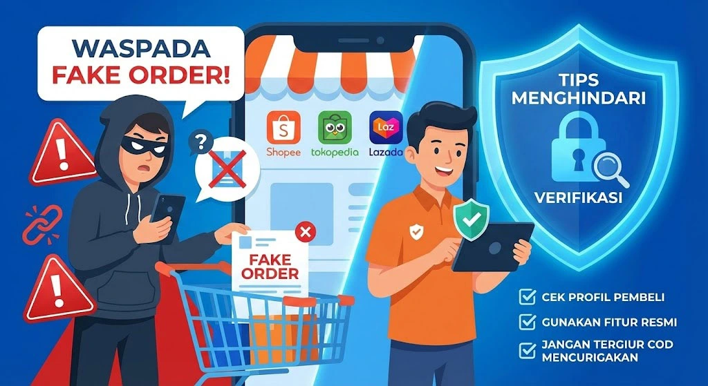 Tips Menghindari Fake Order di Marketplace untuk Seller